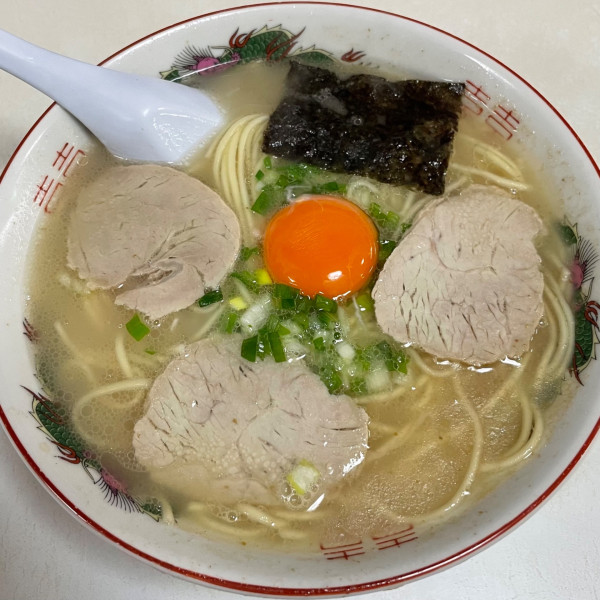 「玉子入ラーメン 730円」@駅前ラーメン ビッグワンの写真