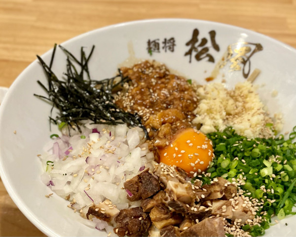 「鬼スタまぜそば」@麺将 松風の写真