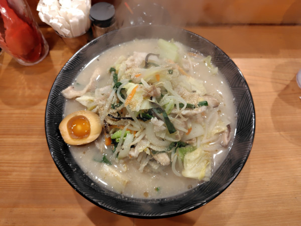 「牛骨旨み塩ちゃんぽん980円」@藤喜の写真