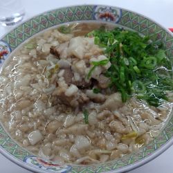 中華そば大盛　脂