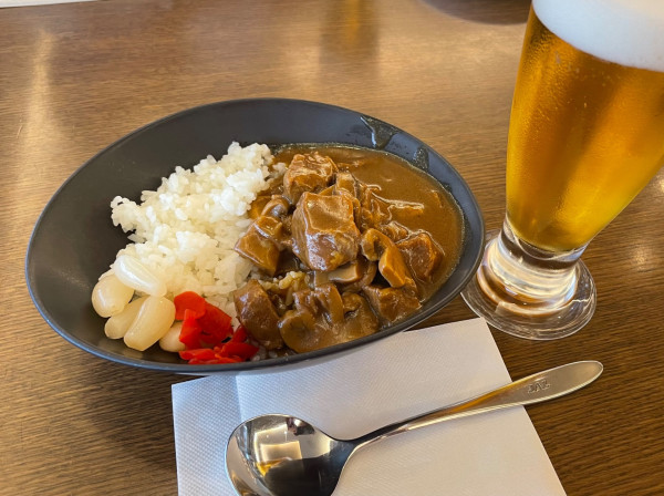 「ラウンジカレー」@サクララウンジ 関西国際空港の写真