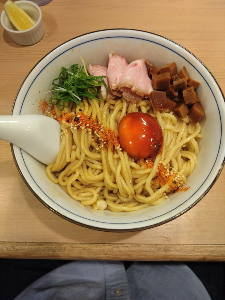 「まぜそば」@らぁ麺 くろ渦の写真