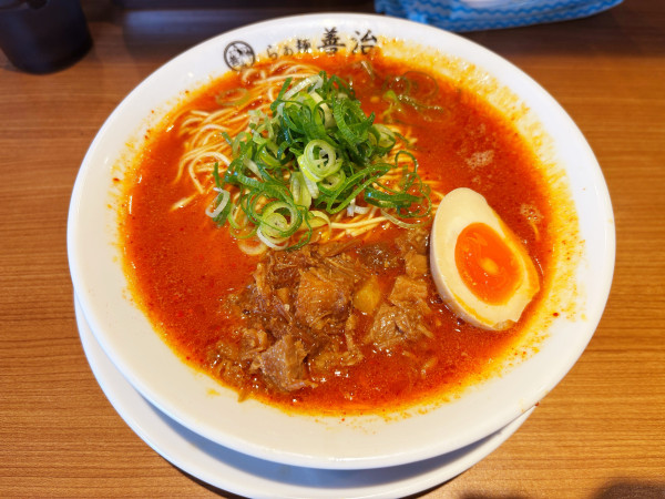 「炎ラーメン　1000円」@らぁ麺 善治 日吉店の写真