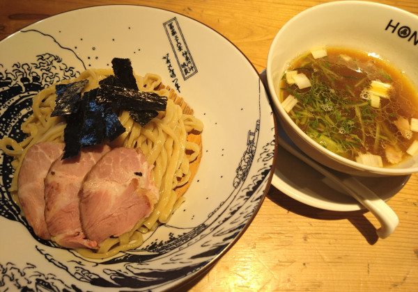 「醤油つけ麺」@本田麺業 神田西口駅前店の写真