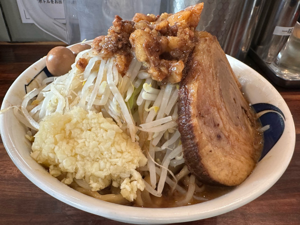 「濃厚雷そば」@雷 北松戸本店の写真