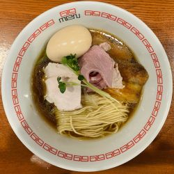 鶏清湯 叉焼麺 醤油 1130円+味玉 150円