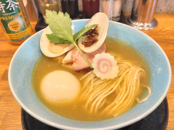 「限定　年末塩らぁめん大盛」@麺処 青野の写真