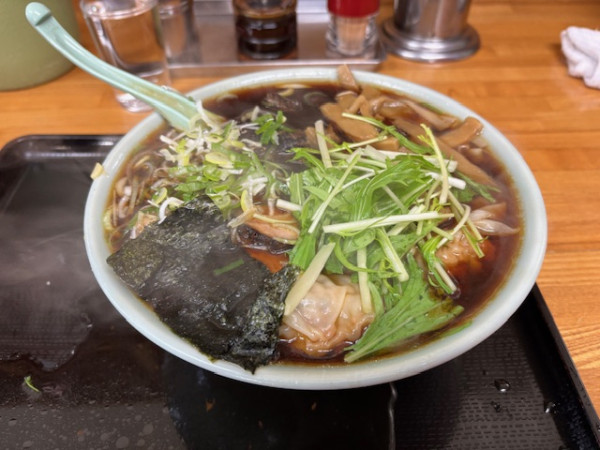 「チャーシューワンタンメン」@味の大西 高麗店の写真