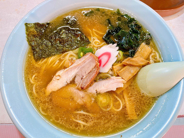 「ラーメン（750円）」@ラーメンショップ 勝瓜店の写真