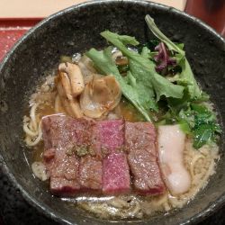 年末特別限定　神戸牛そば