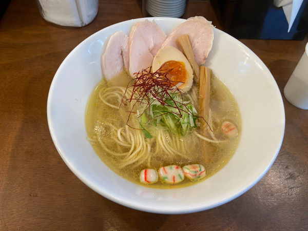 「柚子鶏塩ラーメン」@麺屋HAKUの写真