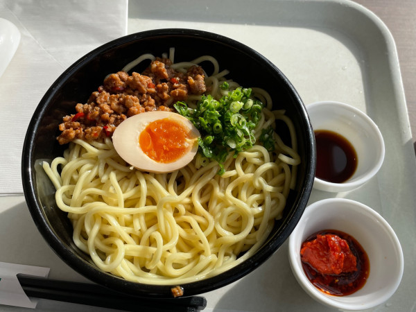 「肉味噌まぜ麺￥６９０　麺１.５倍￥８０」@リンガーハット イオンモール大高店の写真