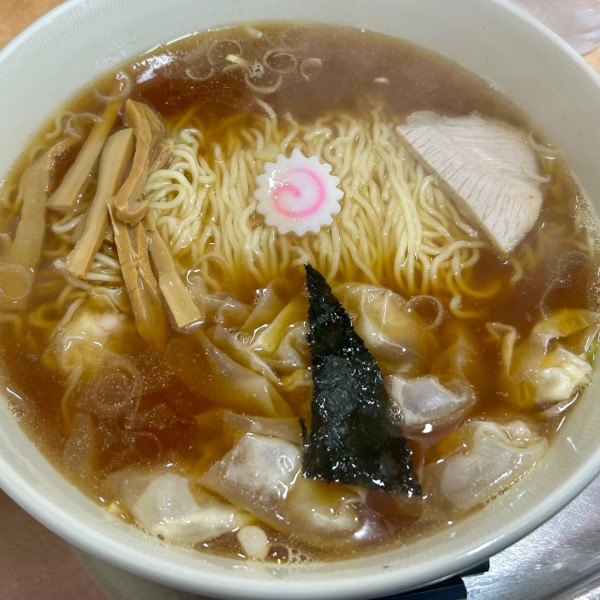「ワンタン麺」@一ノ割大勝軒の写真