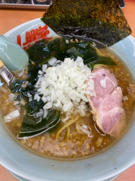 「プレミアム醤油とんこつラーメン」@ラーメン山岡家 相模原店の写真