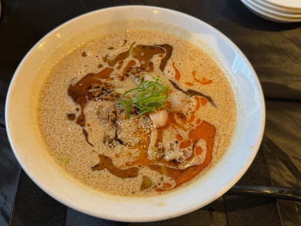 「白担々麺」@中国料理 九龍の写真