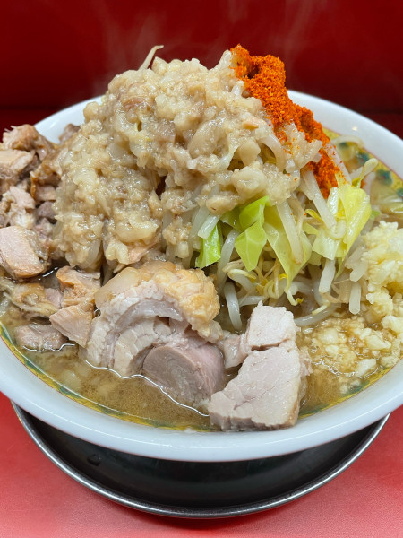 「小ラーメン ゼンマシ ほぐし豚」@ハナイロモ麺 吉祥寺本店の写真