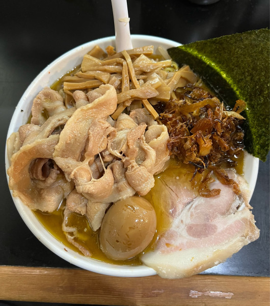 「車海老不純味噌ラーメン」@一条流がんこ総本家分家四谷荒木町の写真