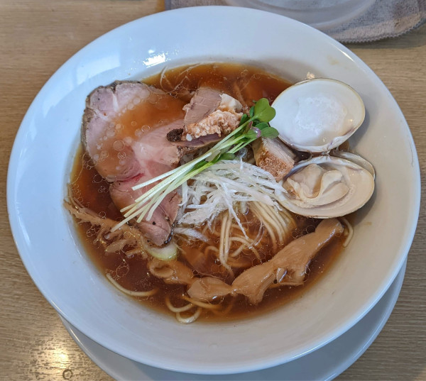 「蛤そば(醤油) 1,150円」@麺屋壱心の写真