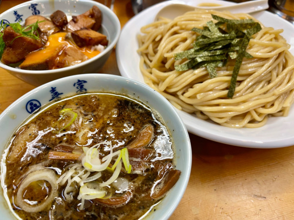 「つけそば 大盛」@中華そば 喜富の写真