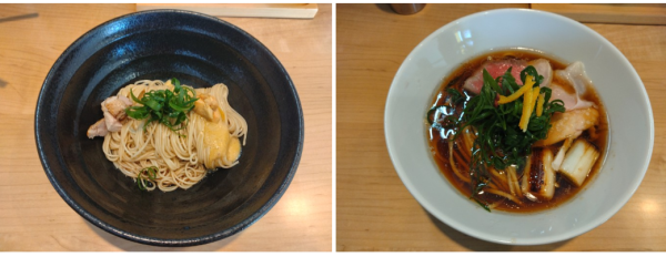 「【限定】京鴨淡麗醤油そば¥1200+フォアグラ和え玉¥800」@「七色の落書き」の写真