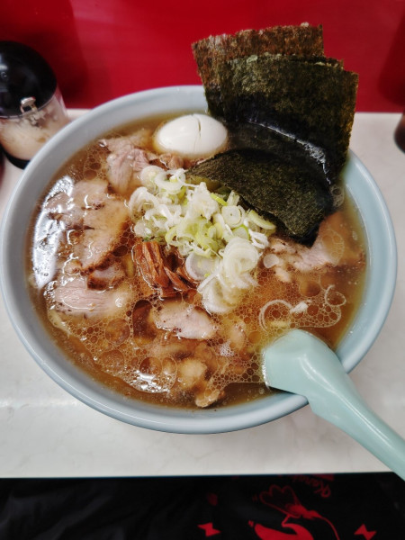 「歌舞伎そば(大盛)(1,150+200円)」@ナギチャンラーメンの写真