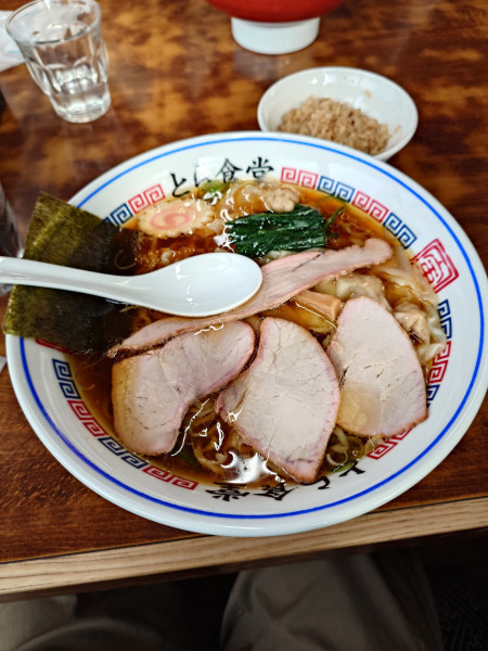 「ワンタン麺」@とら食堂の写真