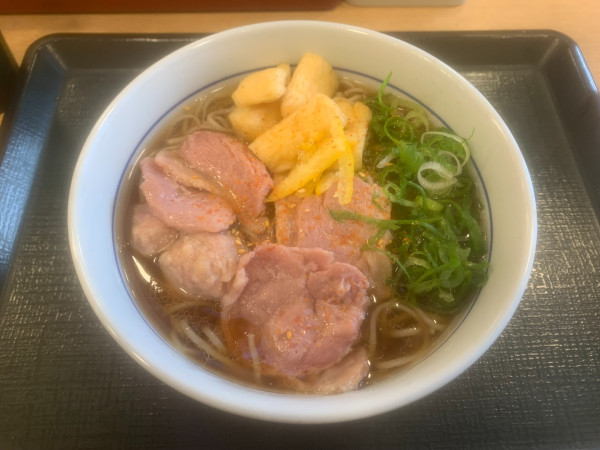 「鴨そば大 840円」@なか卯 所沢東町店の写真