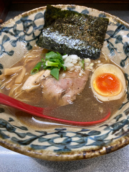 「年越し中華そば（アゴ出汁）¥1,000」@洛二神の写真