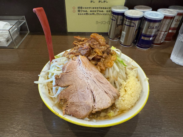 「ラーメン並」@ラーメン イエロー 御徒町店の写真
