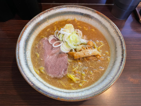 「味噌らーめん」@麺屋赤鬼 味噌屋の写真