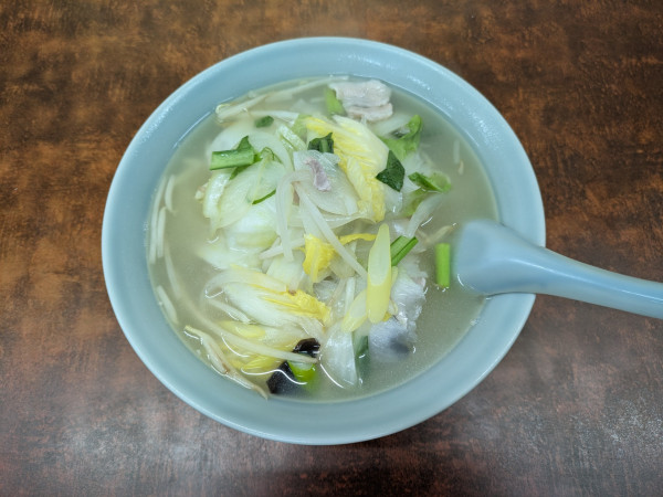 「湯麺：814円」@正華 花畑店の写真