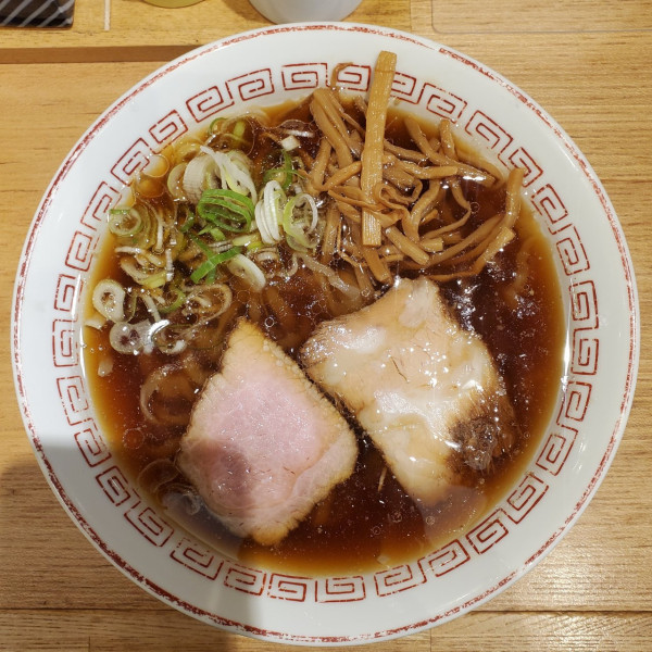 「中華そば」@超多加水自家製手揉み麺 きたかた食堂の写真