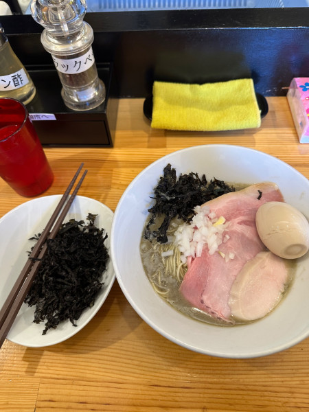 「濃厚煮干らーめん　岩のり」@煮干らーめん 川むらの写真