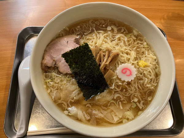 「ワンタン麺（2玉）」@日吉 大勝軒の写真