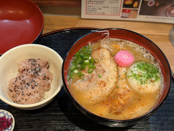 「正月限定麺　観音寺soba　アイス抜き」@鶏Soba Toraやの写真