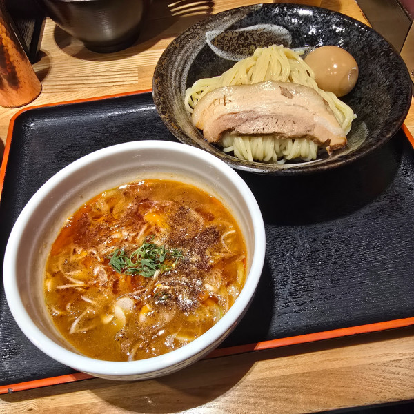 「カラシビつけめん」@麺屋 睡蓮の写真