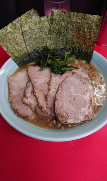 「ラーメン チャーシュー」@横浜家系ラーメン 心家の写真