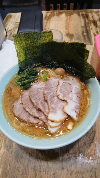 「ラーメン チャーシュー ノリ」@壱六家 大和店の写真