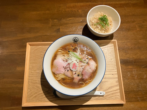 「新春らーめん」@CLAM＆BONITO貝節麺RAIKの写真
