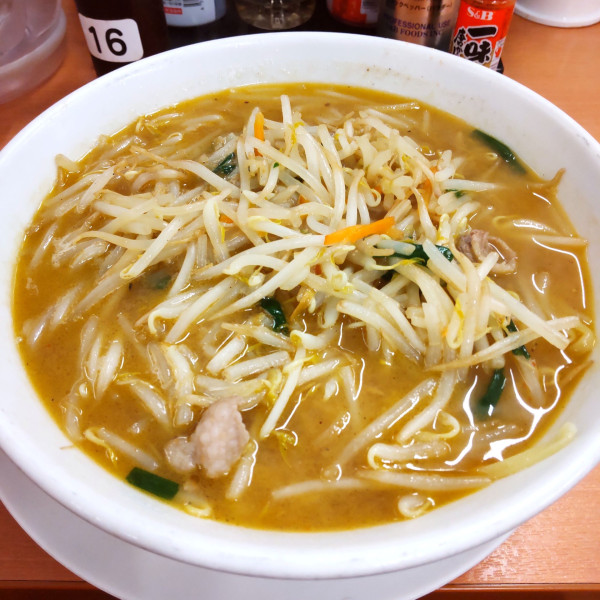 「味噌ラーメン（￥610）」@日高屋 京急蒲田駅前店の写真