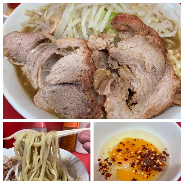 「半分固め」@ラーメン二郎 一橋学園店の写真