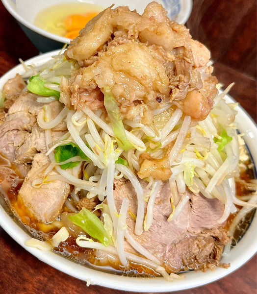 「大ラーメン 全マシマシ」@ラーメン二郎 めじろ台店の写真