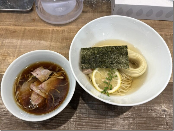 昆布水つけ麺醤油（1050円）