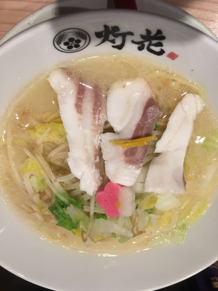 「真鯛白味噌らーめん」@鯛塩そば 灯花 ペリエ千葉店の写真