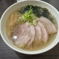 塩ラーメン　チャーシュー増し