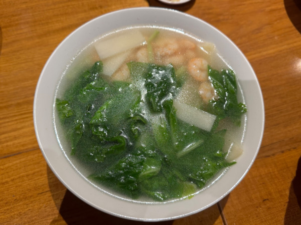 「蝦仁麺(えび麺 )290台湾ドル」@鼎泰豊 101店の写真