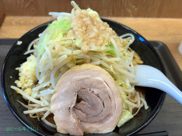 「味噌ラーメン並(940円)ヤサイニンニク」@ジャンクガレッジ 飯能店の写真