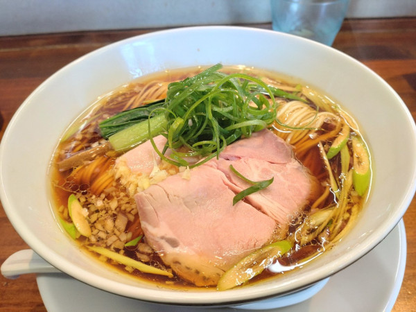 「生姜らーめん大盛」@塩らーめん 千茶屋の写真