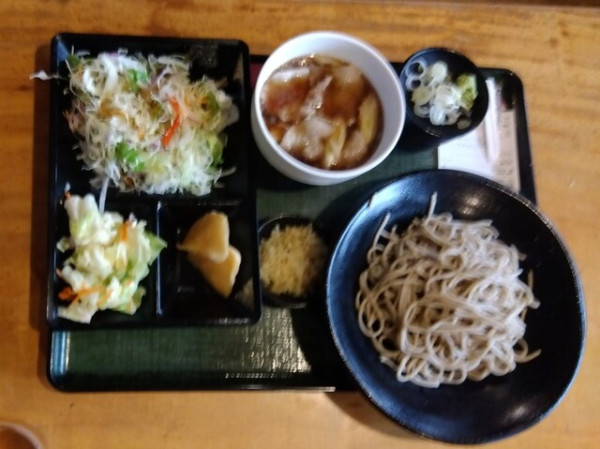 「早割 10割そば 650円」@石臼十割そば森久の写真