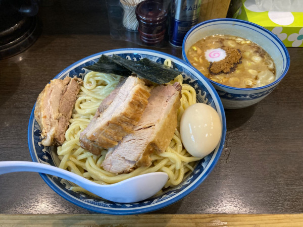 「特製つけそば大盛 450g」@中華そば わた井の写真